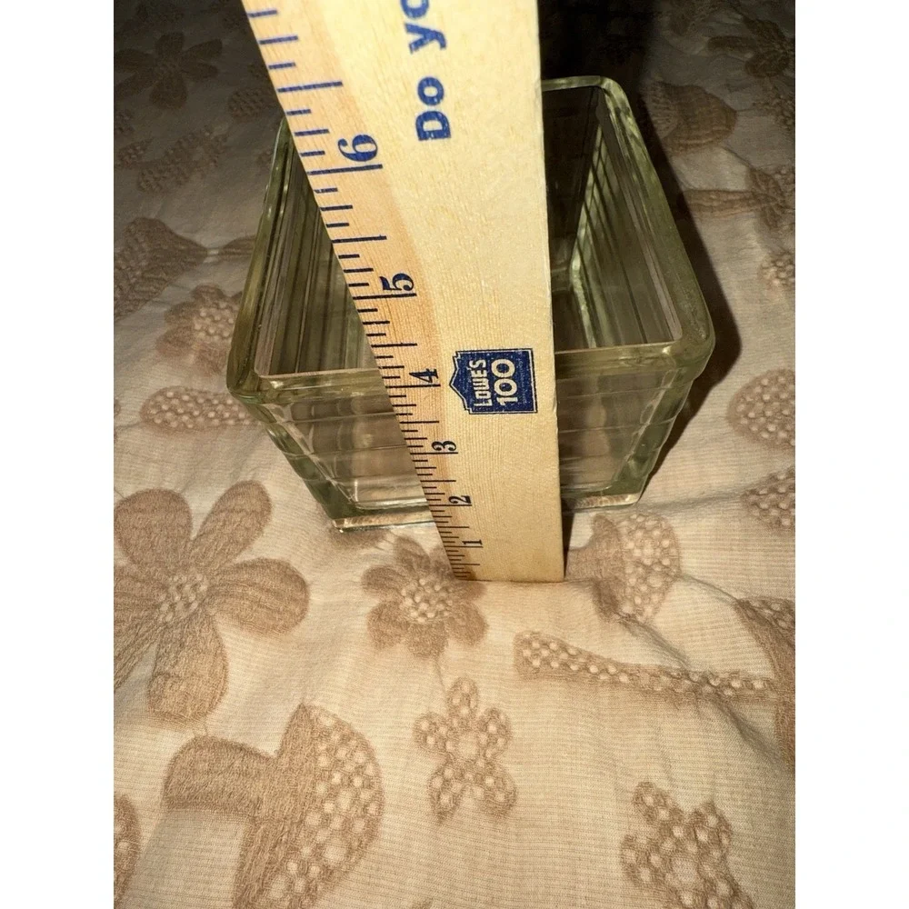 Antique Glasbake (Glassbake) Refrigerator Food Storage Container art deco rare‎